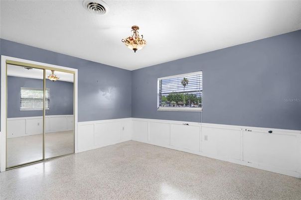 Chandelier, Empty room, Interior