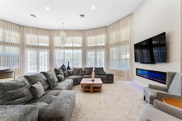 Fireplace, Interior, Living room, Pendant Lights, Recessed Lighting