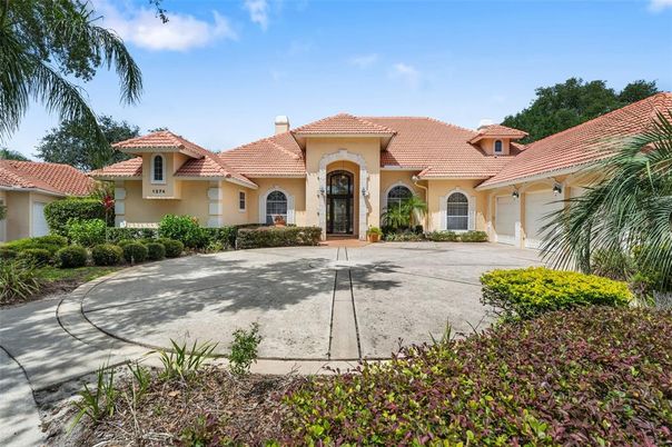 Attached, Backyard, Exterior, Facade, Mediterranean