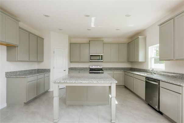 Interior, Kitchen, Recessed Lighting, Stainless Steel Appliances