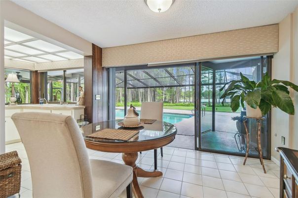 Dining room, Interior, Pool, Sun Room