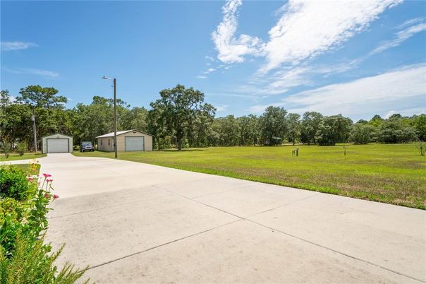 Backyard, Detached Garage, Exterior