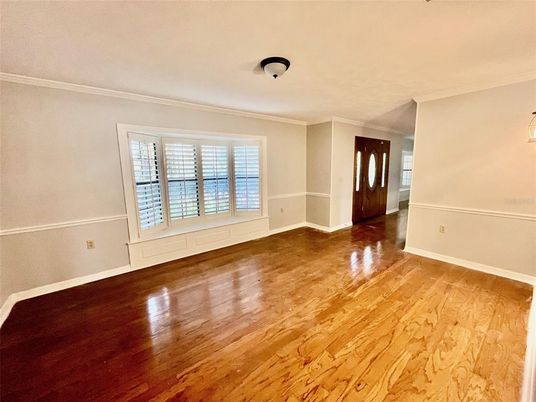 Empty room, Interior, Wood Texture Flooring