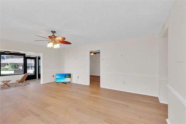 Empty room, Interior, Wood Texture Flooring