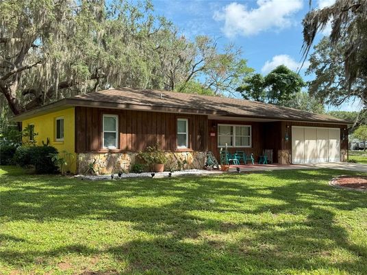 Attached, Backyard, Exterior, Facade, Ranch