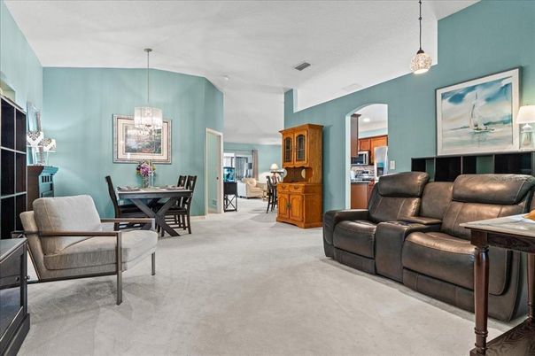 Dining room, Interior, Kitchen, Living room, Pendant Lights
