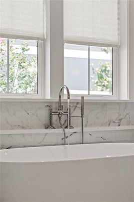 Bathroom, Interior, Marble Walls