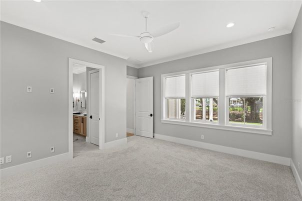 Bathroom, Empty room, Interior, Recessed Lighting