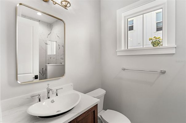 Bathroom, Interior, Marble Walls