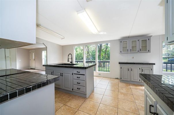 Interior, Kitchen, Tile Countertops