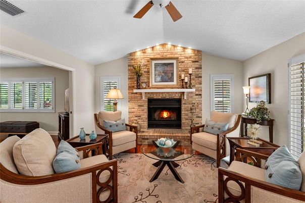 Fireplace, Interior, Living room, Stone Walls