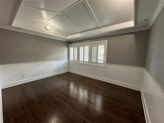 Empty room, Interior, Wood Texture Flooring