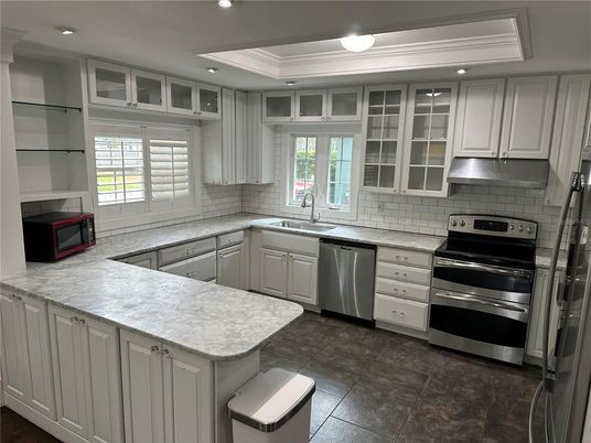 Interior, Kitchen, Recessed Lighting, Stainless Steel Appliances
