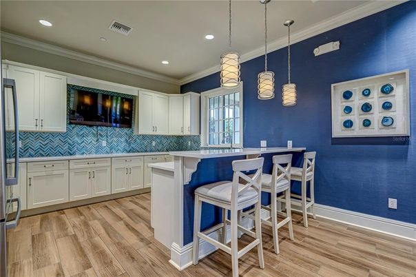 Interior, Pendant Lights, Recessed Lighting, Wood Texture Flooring