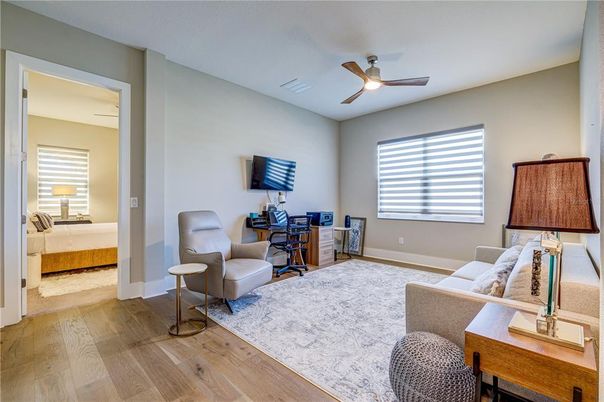 Bedroom, Home Office, Interior, Wood Texture Flooring