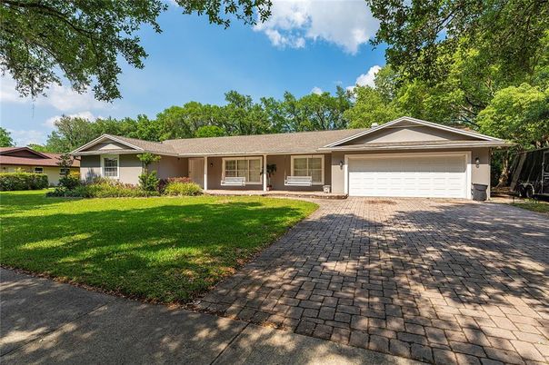 Attached, Backyard, Exterior, Facade, Ranch