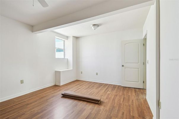 Empty room, Interior, Wood Texture Flooring