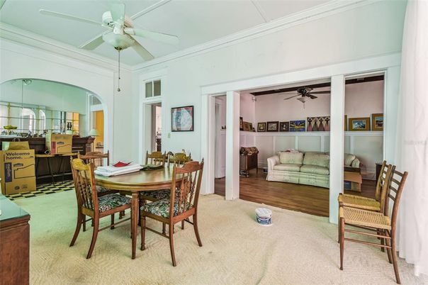 Dining room, Interior, Kitchen, Wood Texture Flooring