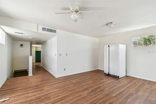 Empty room, Interior, Wood Texture Flooring