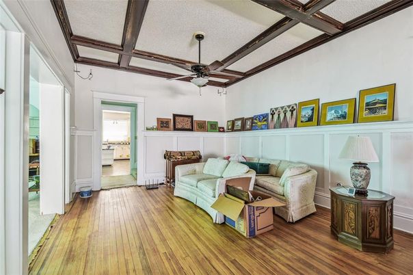 Interior, Living room, Wooden Beams, Wood Texture Flooring