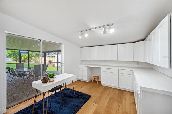 Dining room, Interior, Wood Texture Flooring