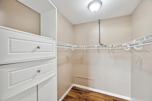 Interior, Walk-in Closets, Wood Texture Flooring