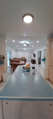 Dining room, Interior, Kitchen, Recessed Lighting