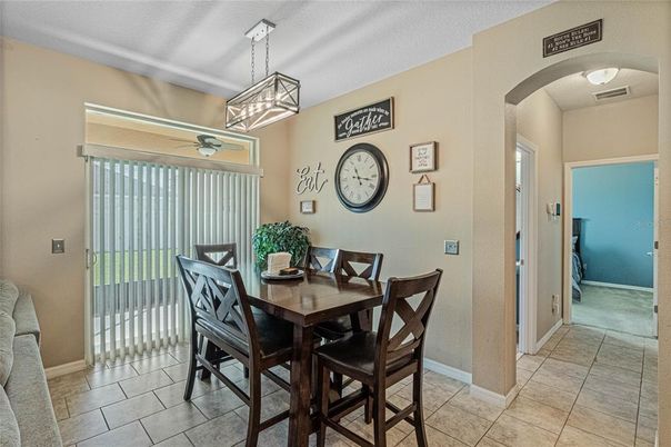 Dining room, Interior, Pendant Lights