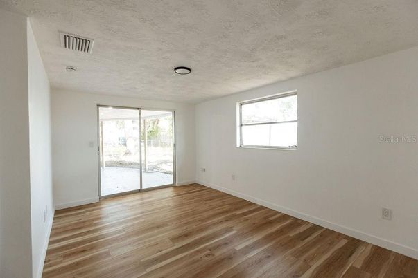 Empty room, Interior, Wood Texture Flooring