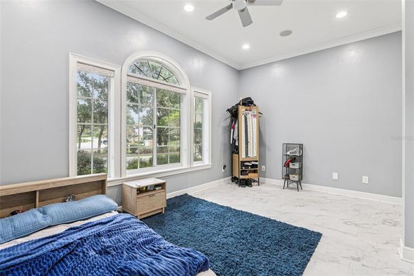 Interior, Marble, Recessed Lighting
