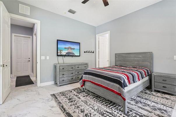 Bedroom, Interior, Marble