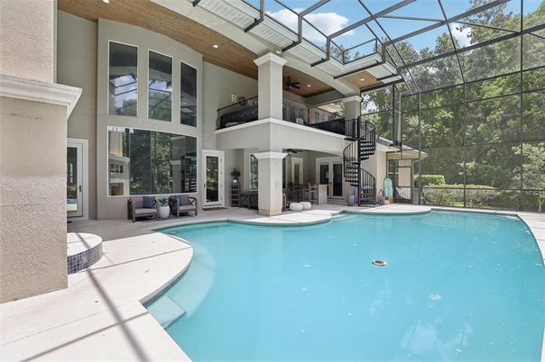 Glass Ceilings, Interior, Pool, Sun Room