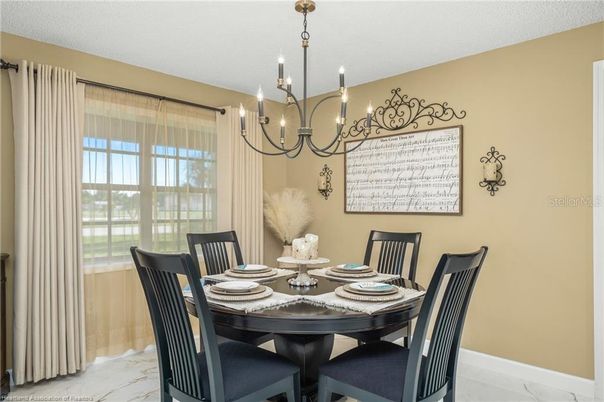 Chandelier, Dining room, Interior, Marble