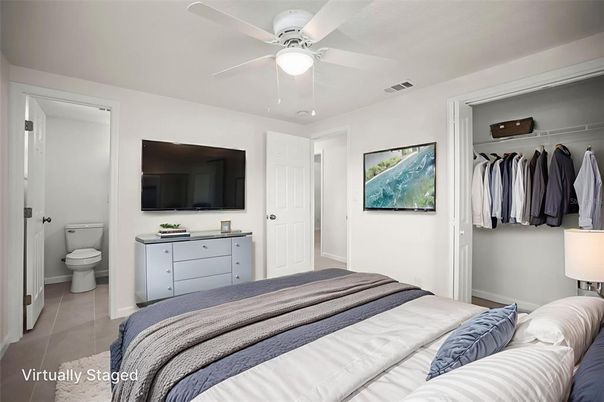 Bathroom, Bedroom, Interior