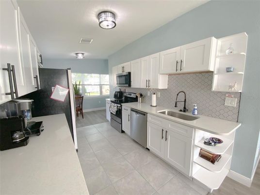 Interior, Kitchen, Stainless Steel Appliances