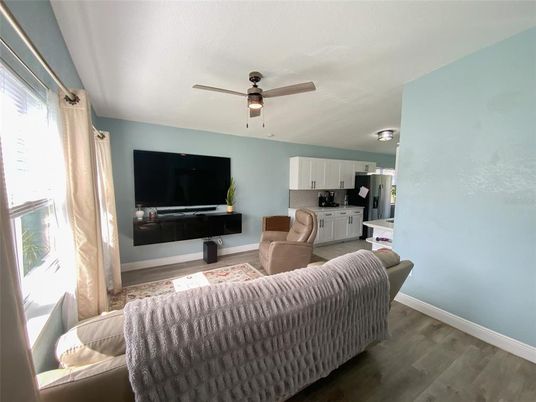 Interior, Kitchen, Living room, Wood Texture Flooring