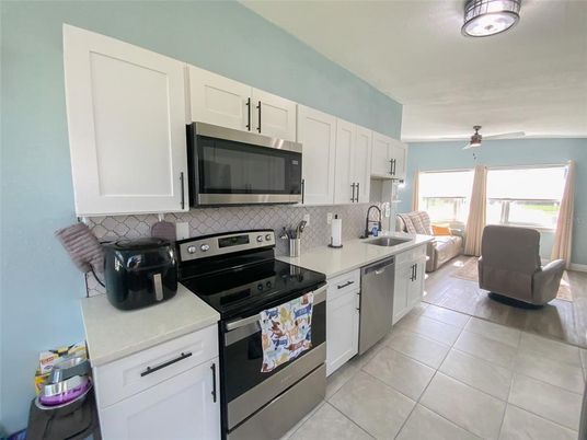 Interior, Kitchen, Stainless Steel Appliances