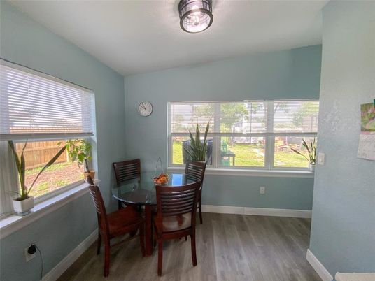 Dining room, Interior, Wood Texture Flooring