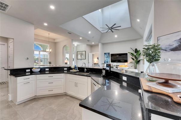 Interior, Kitchen, Pendant Lights, Recessed Lighting