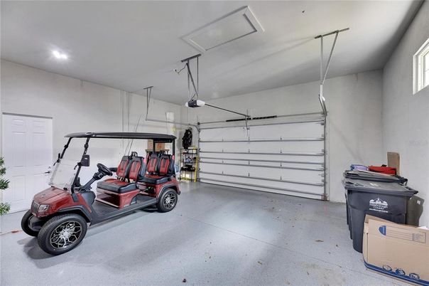 Garage, Interior, Recessed Lighting