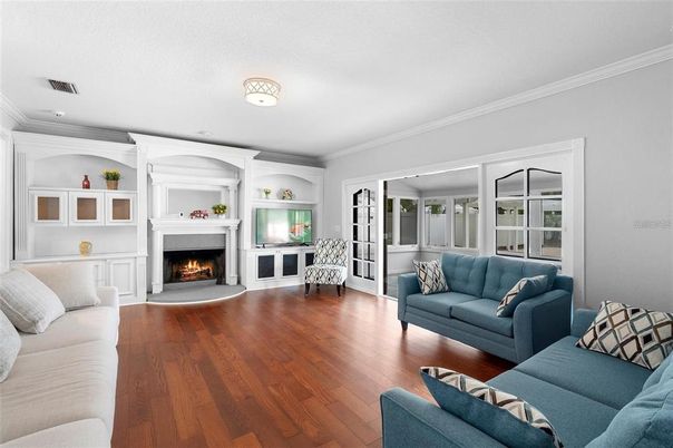 Fireplace, Interior, Living room, Wood Texture Flooring
