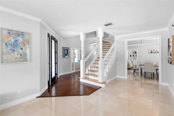 Dining room, Interior, Wood Texture Flooring