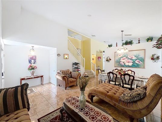 Dining room, Interior, Living room, Pendant Lights