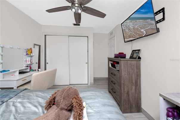 Bedroom, Home Office, Interior, Wood Texture Flooring