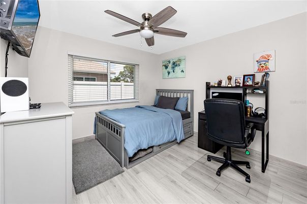 Bedroom, Home Office, Interior, Wood Texture Flooring