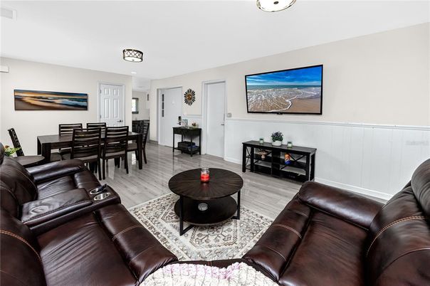 Dining room, Interior, Living room, Wood Texture Flooring