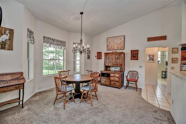 Chandelier, Dining room, Interior