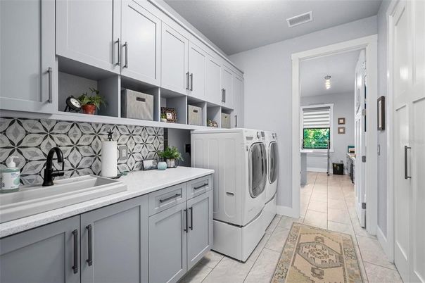 Interior, Washer