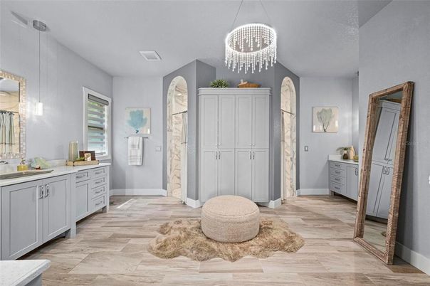 Chandelier, Interior, Pendant Lights, Wood Texture Flooring