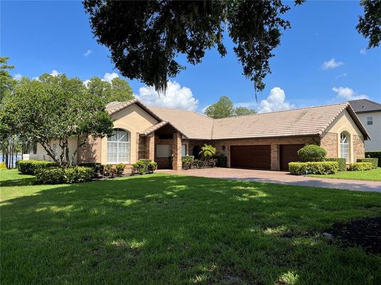 Attached, Backyard, Exterior, Facade, Brick Facade, Ranch